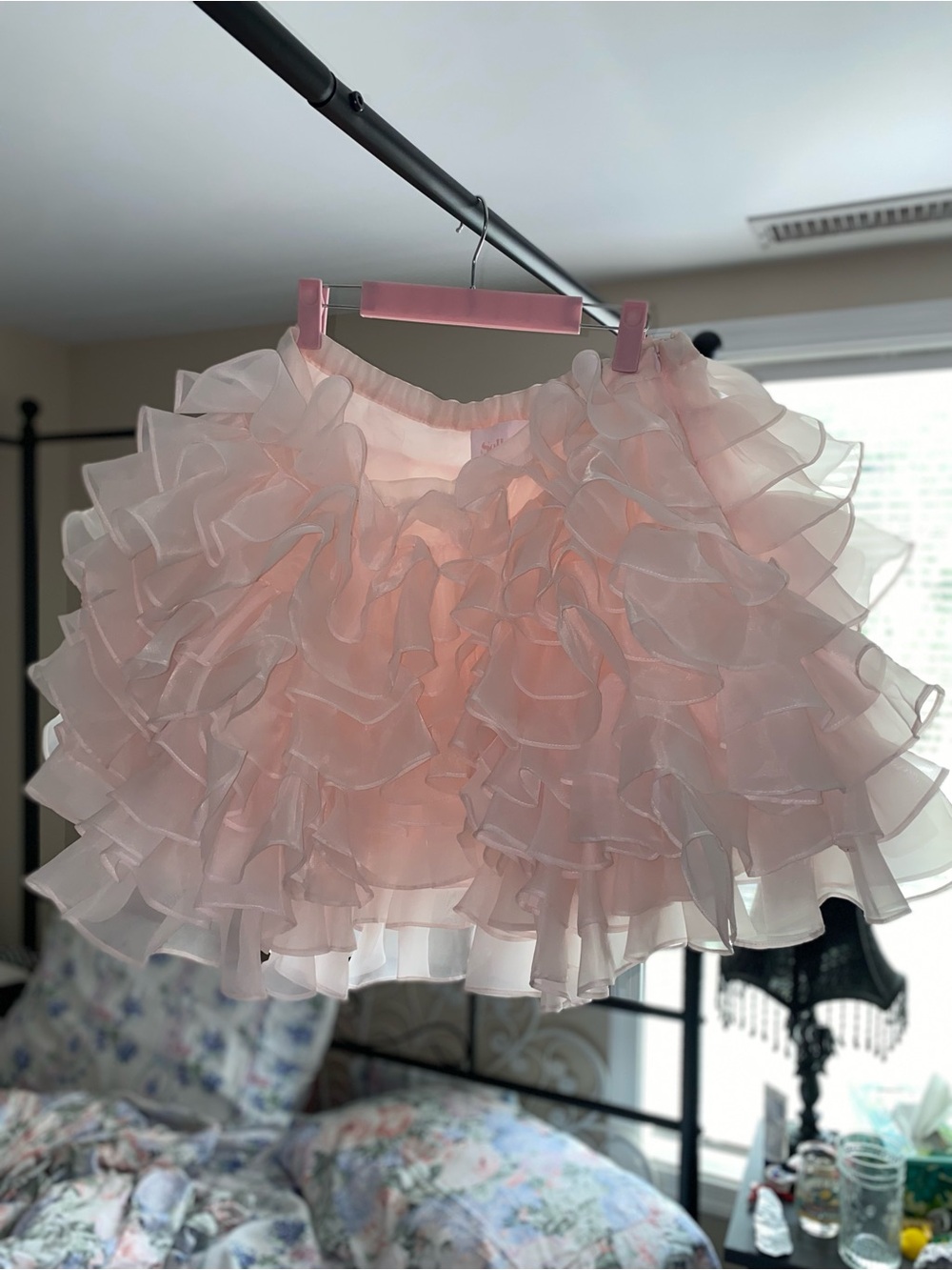 Selkie Le Petit Chou Tutu in Strawberry Milk XL - Picture 4 of 8